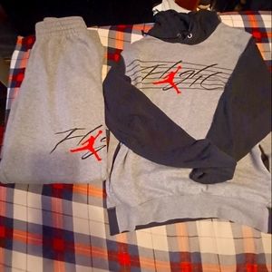 Air Jordan Flight 2 Piece Jumpsuit. Excellent Condition. Size Large